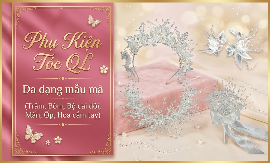 Mẫu mã đa dạng tại Phụ Kiện Tóc QL - Xưởng Phụ Kiện Tóc Thủ Đức